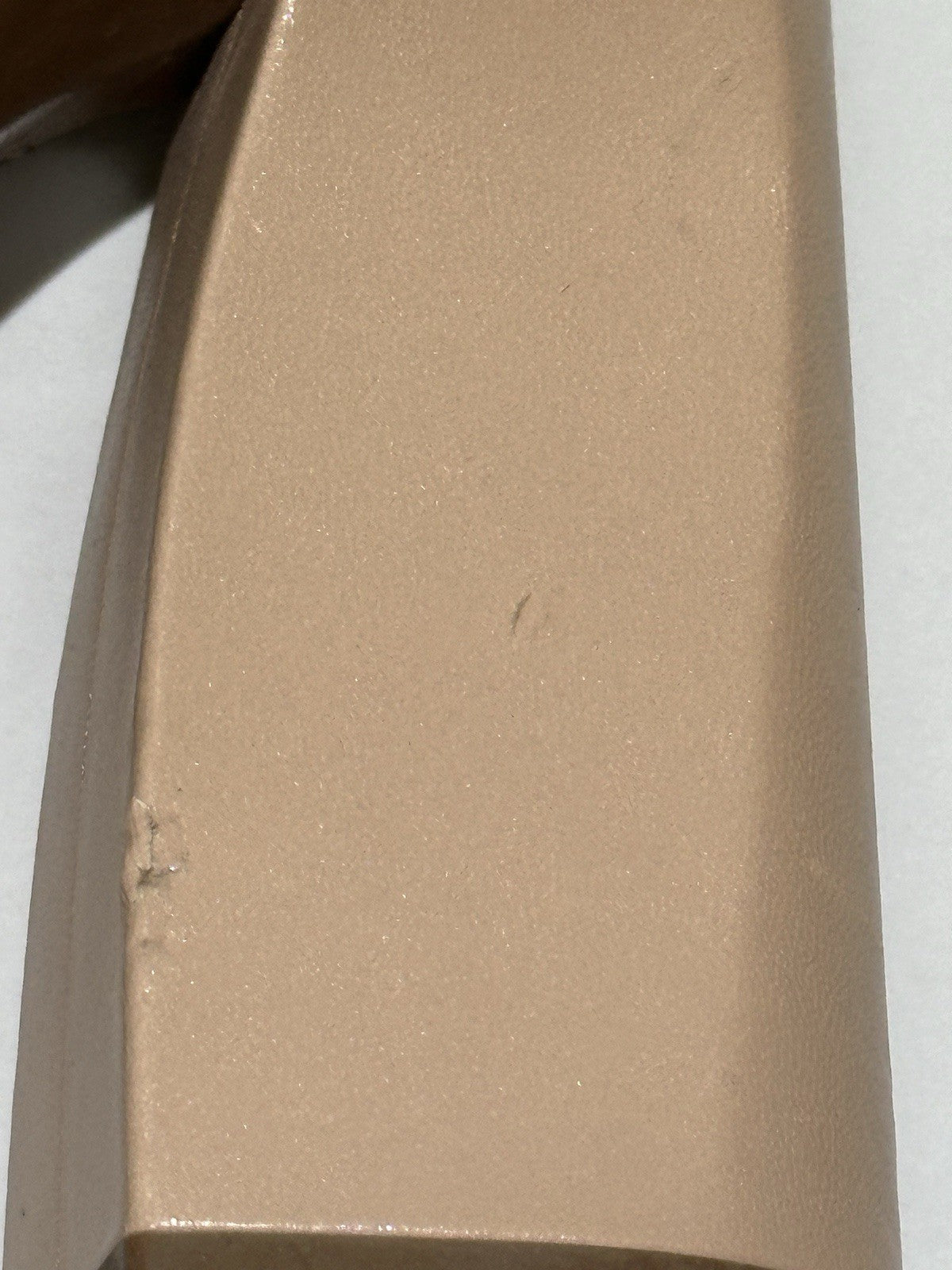 BOTTEGA VENETA PLATFORM HEELS NUDE LEATHER SZ 6 36