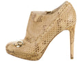 ❤️TODAY ONLY❤️CHRISTIAN DIOR PYTHON SNAKESKIN ANKLE BOOTS SZ 6 36