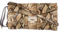 JIMMY CHOO PYTHON SNAKESKIN SHOULDER BAG/ CLUTCH