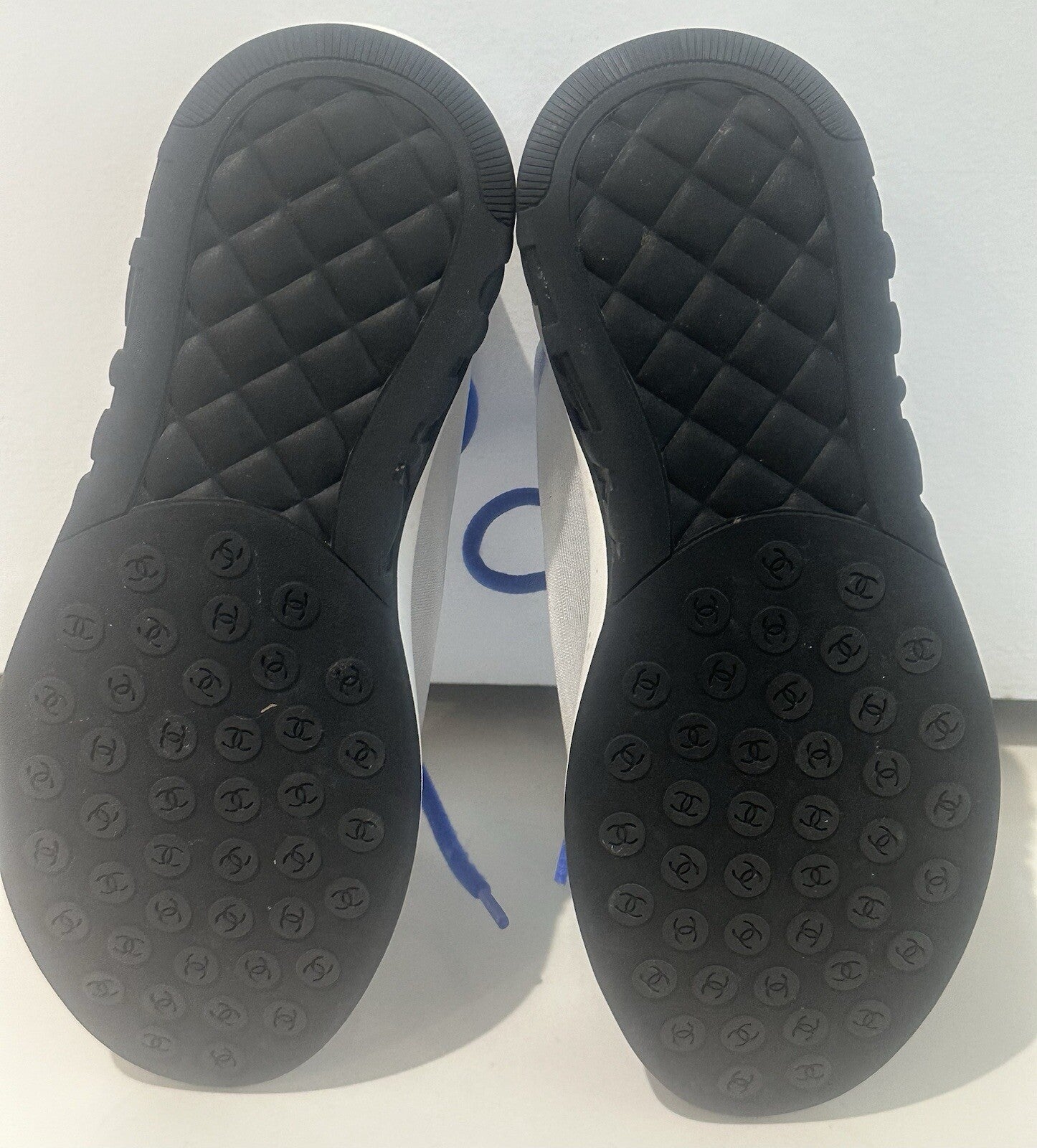 CHANEL INTERLOCKING CC SNEAKERS SZ 6 36