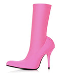 BALENCIAGA PINK KNIFE SOCK BOOTS SZ 5.5 35.5