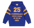 NWT GUCCI KIDS HOODIE SWEATSHIRT SZ 4 BLUE