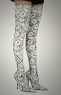 $2045 BALENCIAGA OVER THE KNEE SOCK BOOTS SZ 6 36