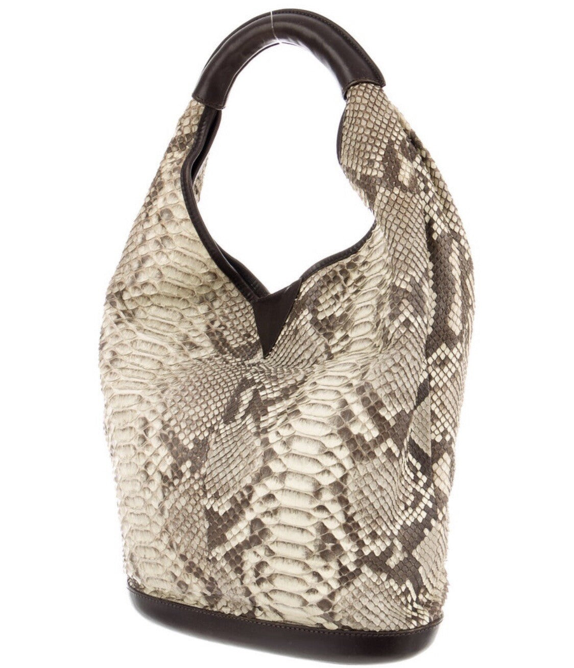 WALTER STEIGER PYTHON HOBO BAG