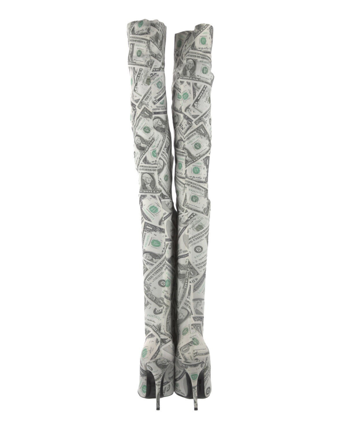 $2045 BALENCIAGA OVER THE KNEE SOCK BOOTS SZ 6 36