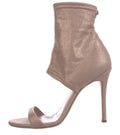 GIUSEPPE ZANOTTI METALLIC BLUSH SANDALS SZ 8 38