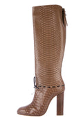$2720 NIB CHLOE PYTHON SNAKESKIN ANNIVERSARY EDITION KNEE HIGH BOOTS 6 36