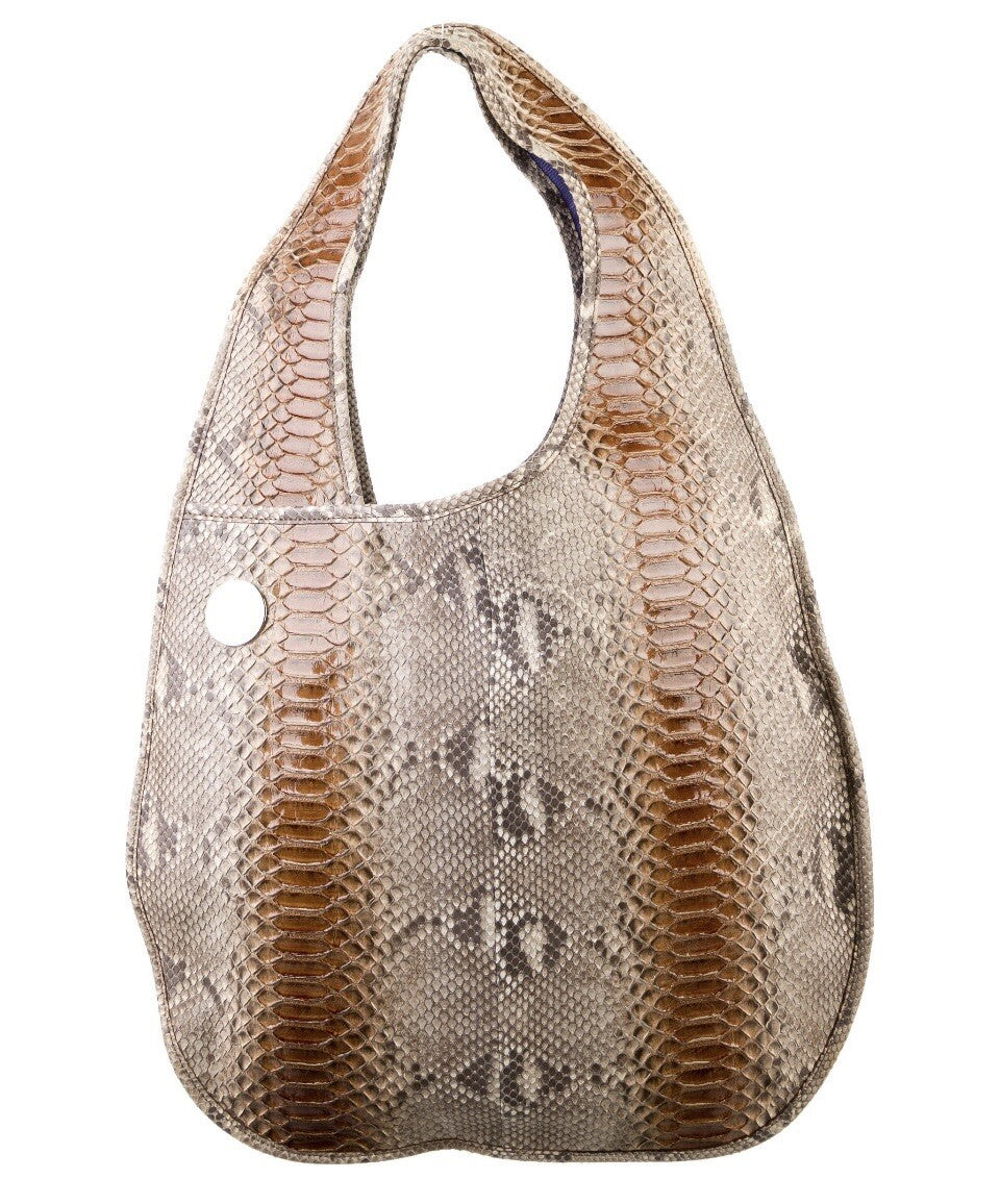 ❤️TODAY ONLY❤️SERGIO ROSSI PYTHON SNAKESKIN HOBO BAG