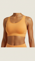 Golden Amber Sports Bra