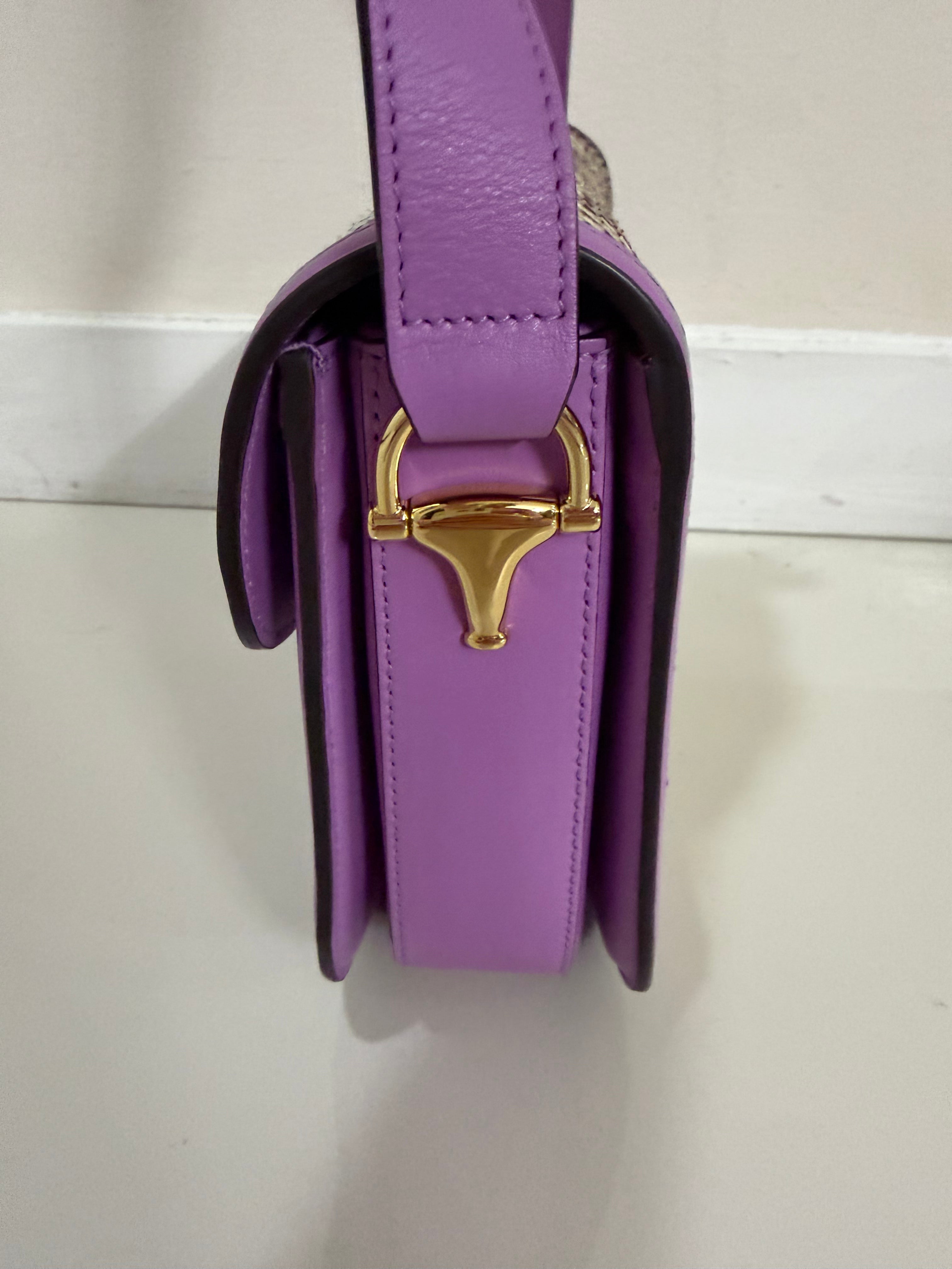 Gucci NWT Python and Ostrich 1955 shoulder bag